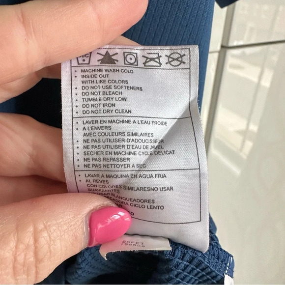 Mens Nike Golf Polo Shirt Sphere Dry Size XXL Short Sleeve Blue - Picture 9 of 9